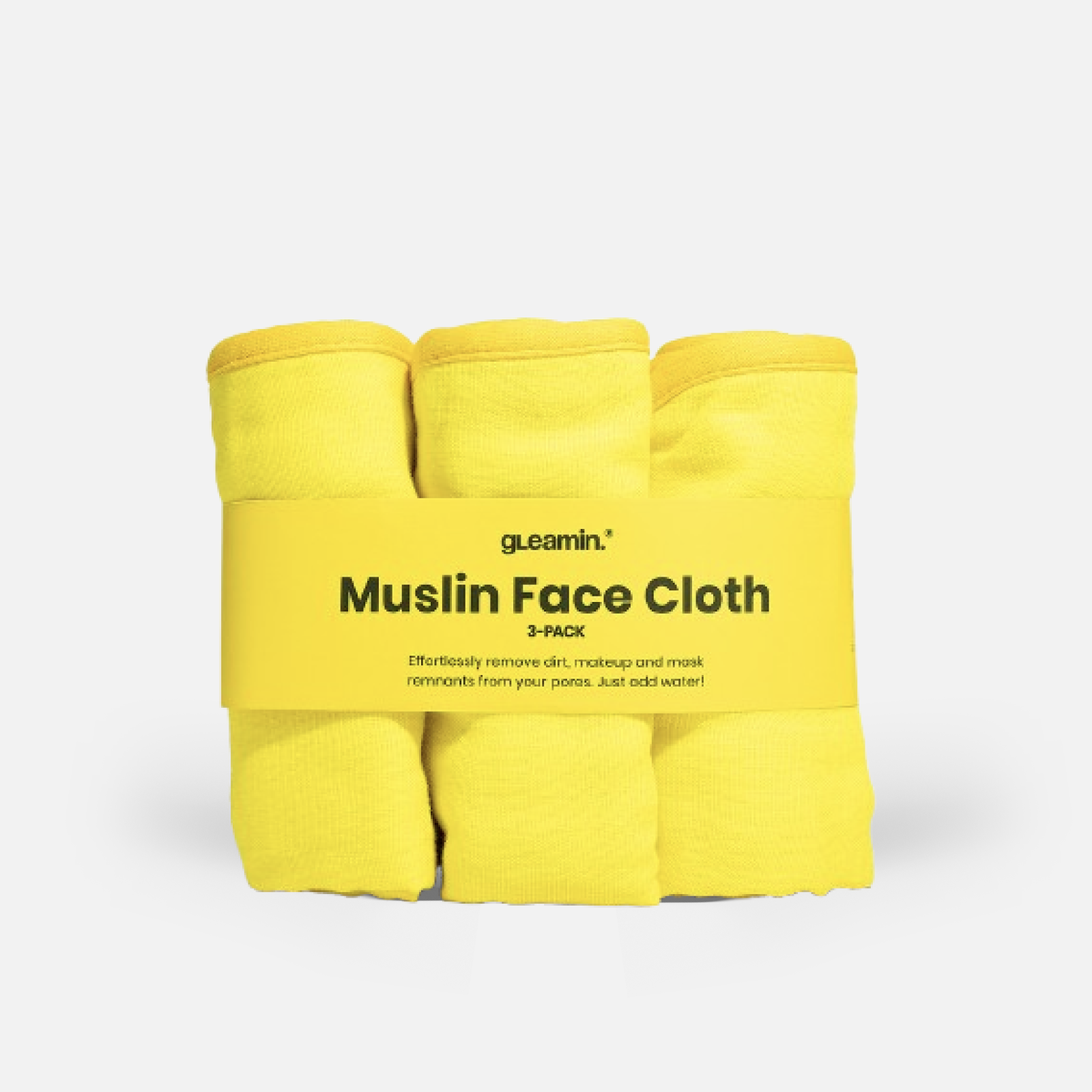 Facial Muslin Washcloth 3-Pack